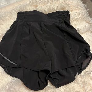 Worn a few times, really comfortable, 4 inch hotty hots from lululemon